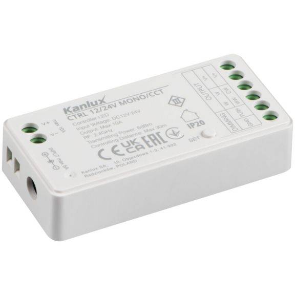 CTRL 12/24V MONO/CCT   Řídící jednotka LED pásku (starý kód 22142) Kanlux