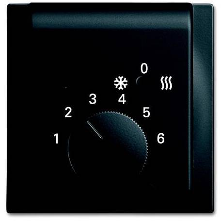 1710-0-4040 Kryt termostatu pro topení/ chlazení, s posuvným přepínačem ABB