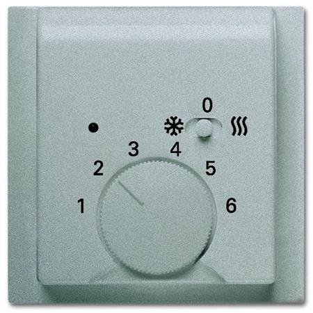 1710-0-4042 Kryt termostatu pro topení/ chlazení, s posuvným přepínačem ABB