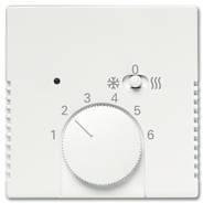 1710-0-4051 Kryt termostatu pro topení/ chlazení, s posuvným přepínačem ABB