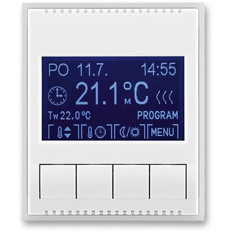 3292E-A10301 01 termostat univerzální Element programovatelný bílá-ledová bílá ABB ABB