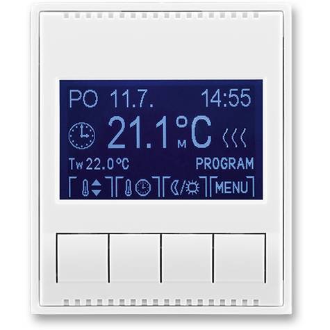 3292E-A10301 03 termostat univerzální Element programovatelný bílá-bílá ABB ABB