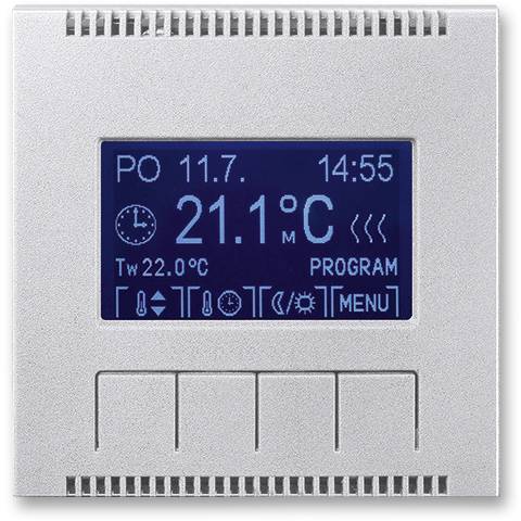 3292M-A10301 08 termostat univerzální Neo Tech programovatelný titanová ABB