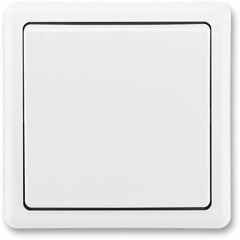 3553-01289 B1 spínač jednopólový Classic jasně bílý ABB