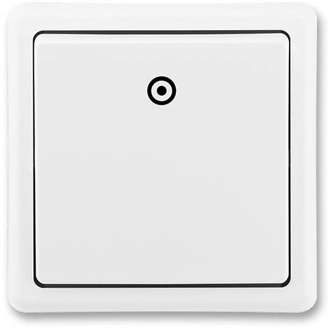 3553-80289 B1 ovládač zapínací Classic jasně bílý ABB