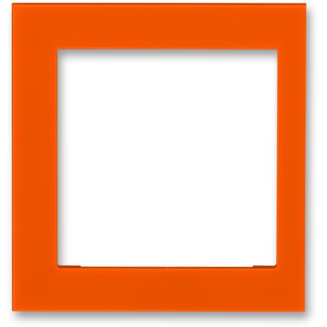 3901H-A00255 66 kryt rámečku s otvorem 55x55 krajní oranžová ABB