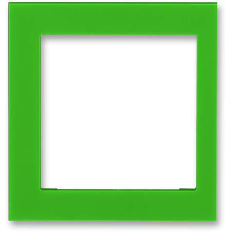 3901H-A00255 67 kryt rámečku s otvorem 55x55 krajní zelená ABB