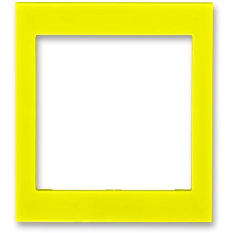3901H-A00355 64 kryt rámečku s otvorem 55x55 střední žlutá ABB