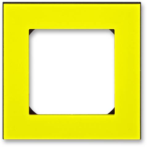3901H-A05010 64 rámeček jednonásobný žlutá/kouřová černá ABB