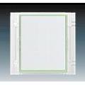 3902E-A00001 02 kryt zaslepovací Element s upevňovacím třmenem bílá-ledová zelená ABB ABB
