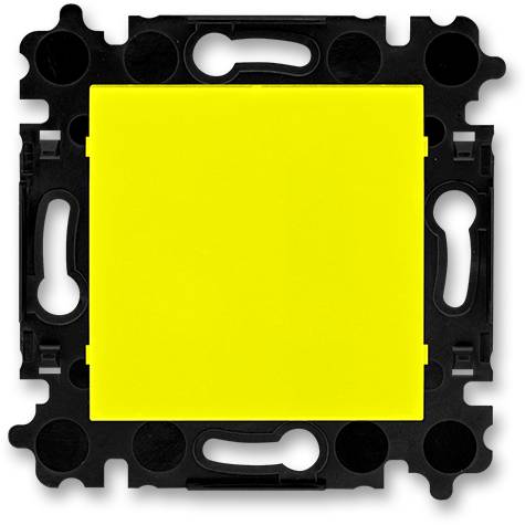 3902H-A00001 64 kryt zaslepovací s upevňovacím třmenem žlutá ABB