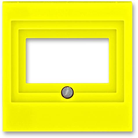 5014H-A00040 64 kryt zásuvky reproduktorové žlutá ABB