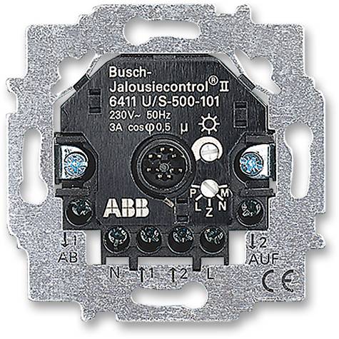 6410-0-0380 ABB Přístroj spínače žaluziového elektronického (typ 6411 U/S-101)