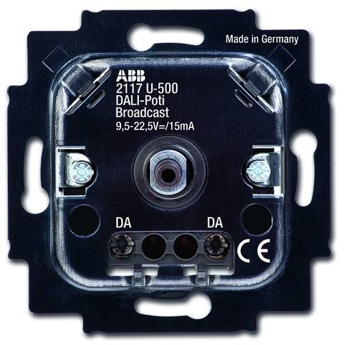 6599-0-2987 ABB Přístroj potenciometru DALI pro tlač. spínání a otoč. ovl. (2117 U-500)