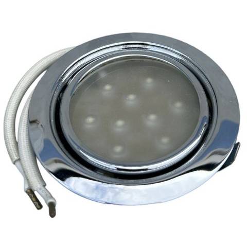 Bodové svítidlo Brilum  LED OL-M40L70-10  chrom/bílé světlo
