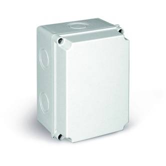 Rozvodná krabice K4N bílá s nízkým víkem IP 65 Elcon
