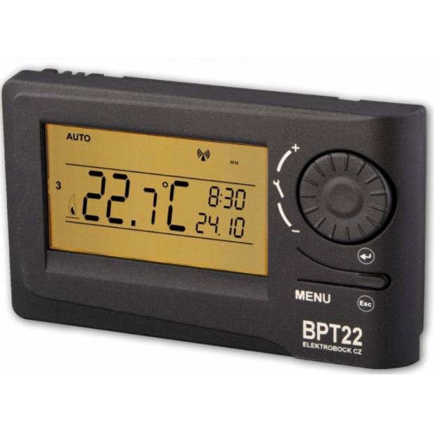 Bezdrátový termostat BT22-3-5 Elektrobock