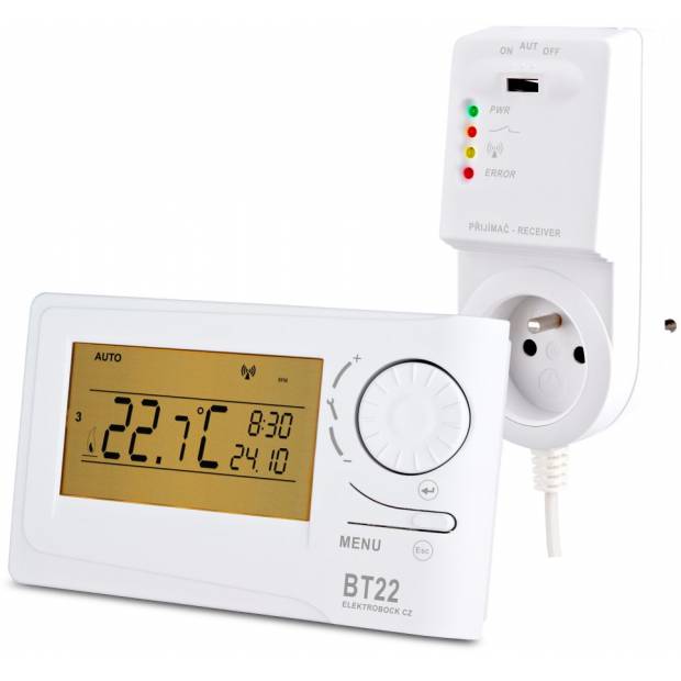 Bezdrátový termostat BT22 Elektrobock