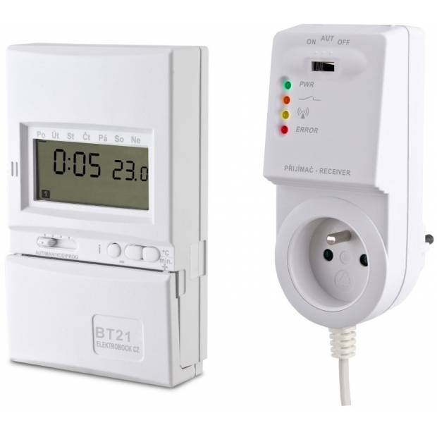 BT21 Bezdrátový termostat Elektrobock dříve BPT21