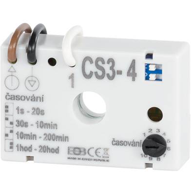 CS3-4 Časový spínač pod vypínač Elektrobock