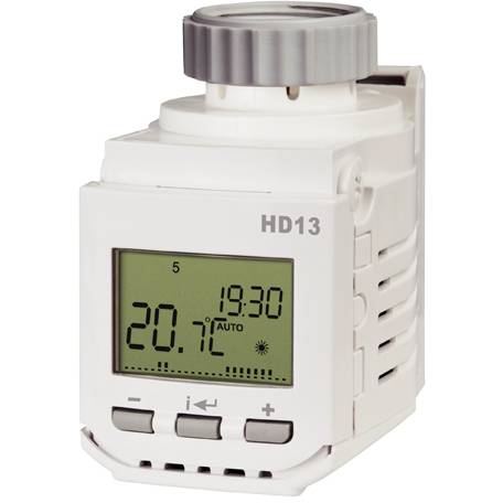 HD13 Digitální termostatická hlavice Elektrobock