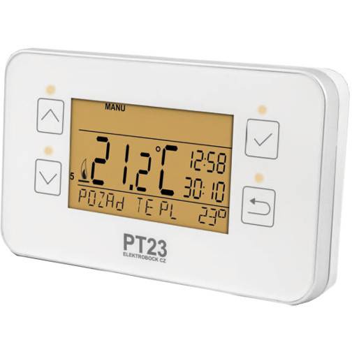 Termostat PT23 s dotykovým displejem Elektrobock