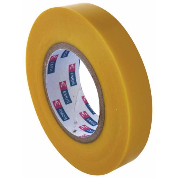 Izolační páska PVC 15mm / 10m žlutá EMOS