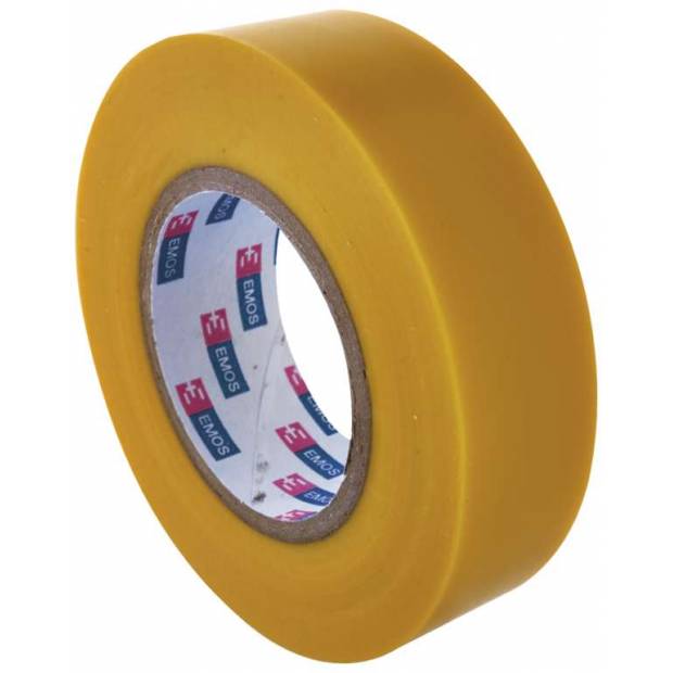 Izolační páska PVC 19mm / 20m žlutá EMOS