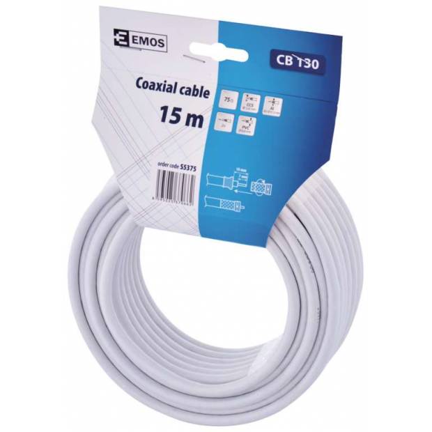 Koaxiální kabel CB130 15m EMOS