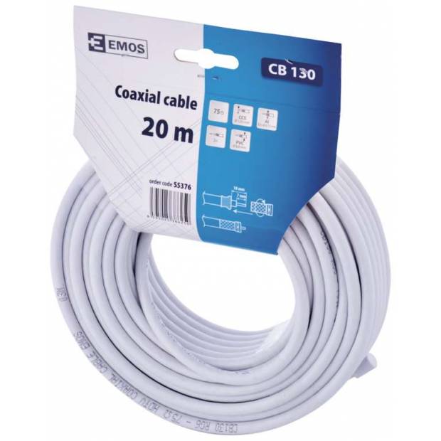 Koaxiální kabel CB130 20m EMOS