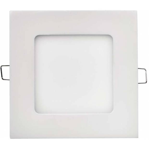 LED panel 120×120, čtvercový vestavný bílý, 6W teplá bílá EMOS Lighting