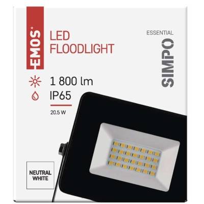 LED reflektor SIMPO 20,5W neutrální bílá EMOS Lighting