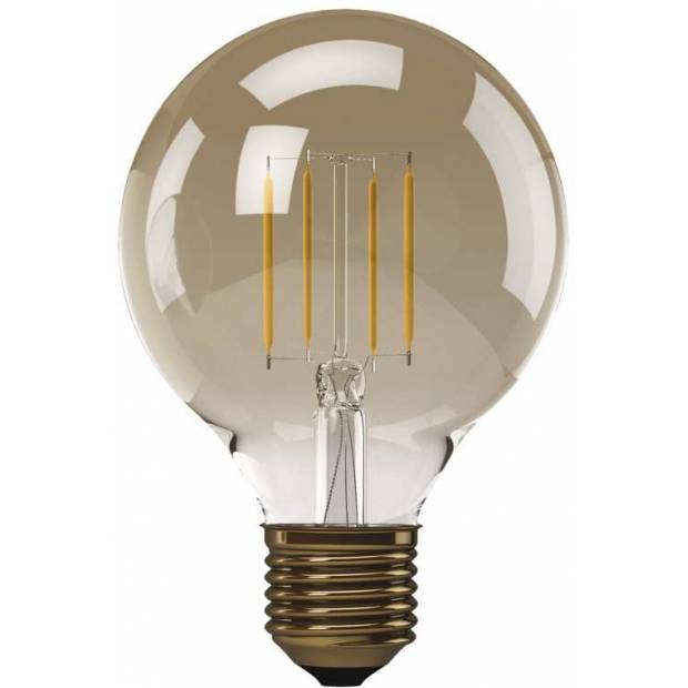 LED žárovka Vintage G95 4W E27 teplá bílá+ EMOS Lighting