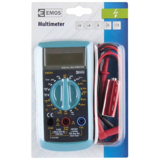 Měřící přístroj - multimetr EM39 EMOS