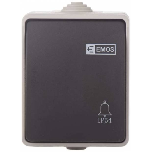 Ovládač tlačítkový 1/0 IP54 EMOS