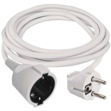 Prodlužovací kabel 2 m / 1 zásuvky / bílý / PVC / 1 mm2 EMOS