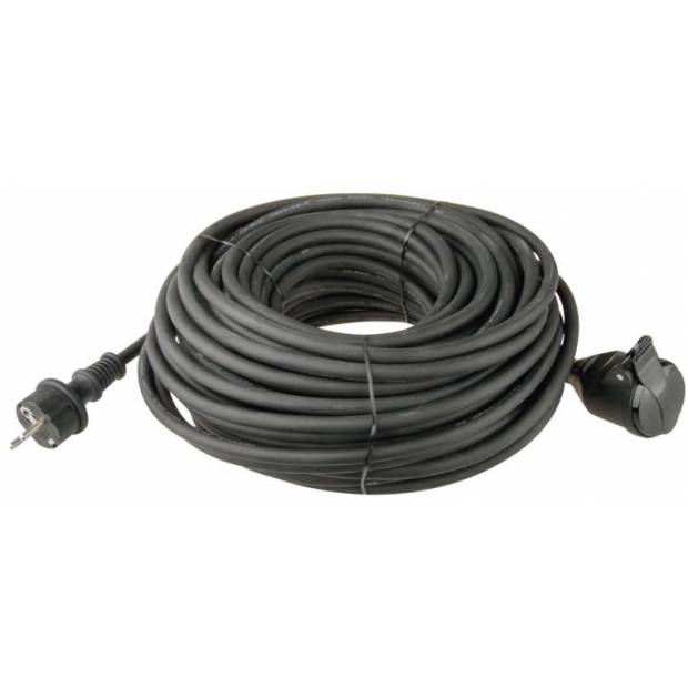 Prodlužovací kabel gumový – spojka, 20m, 3× 1,5mm2 EMOS