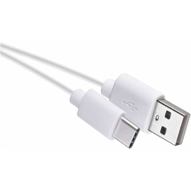 USB kabel 2.0 A/M - C/M 0,2m bílý EMOS
