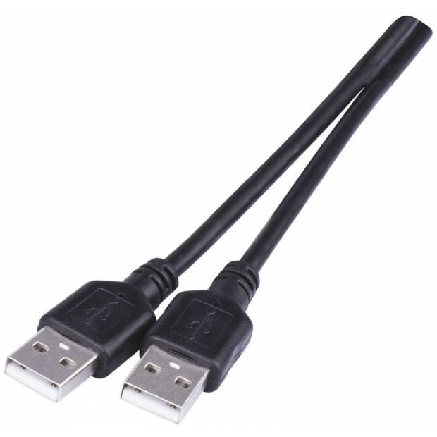 USB kabel 2.0 A vidlice - A vidlice 2m EMOS