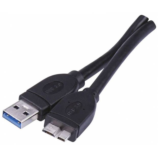 USB kabel 3.0 A vidlice - micro B vidlice 1m EMOS