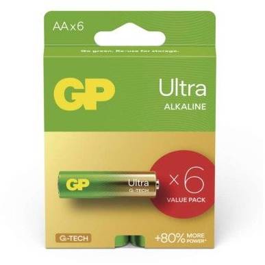 Alkalická baterie GP Ultra AA (LR6) GP