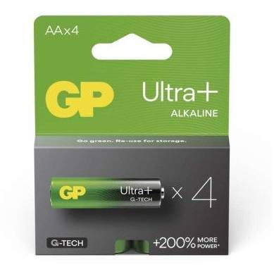 Alkalická baterie GP Ultra Plus AA (LR6) GP