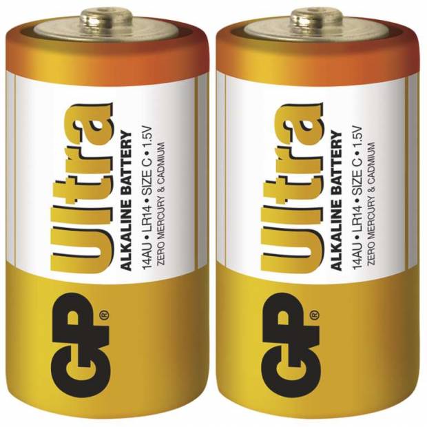 Alkalická baterie LR14 C GP Ultra B1930 malé mono 1ks
