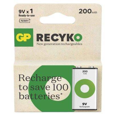 Nabíjecí baterie GP ReCyko 200 (9V) GP