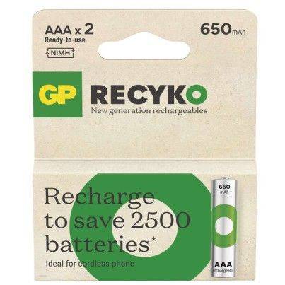 Nabíjecí baterie GP ReCyko 650 AAA (HR03) GP