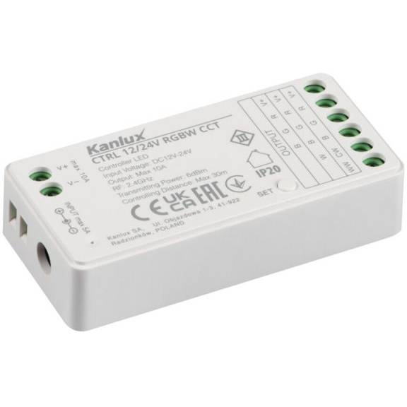 CTRL 12/24V RGBW CCT   Řídící jednotka LED pásku (starý kód 22143) Kanlux