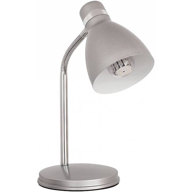 Lampička na stolek Zara E14 do max.40W žárovky barva Stříbrnošedá