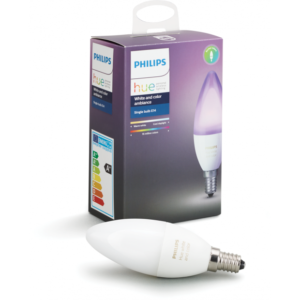 Philips HUE LED svíčka E14 6W 8718696695166
