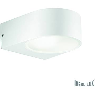 Venkovní nástěnné svítidlo Ideal Lux Iko AP1 bianco 018522 bílé IP55 Massive
