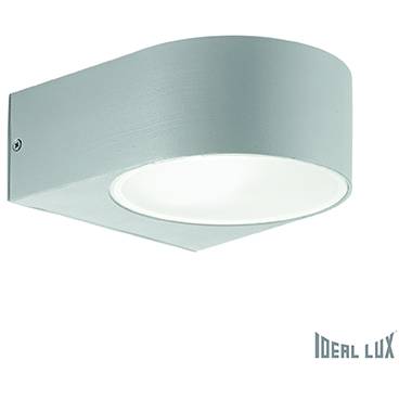 Venkovní nástěnné svítidlo Ideal Lux Iko AP1 grigio 092218 šedé IP55 Massive